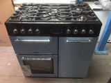 Leisure Flave AL90F230B Blue 90cm Dual Fuel Range Cooker - Blue