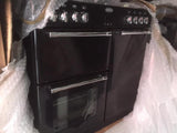 BELLING DB4 90DFT Dual Fuel Range Cooker - Black