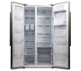 BEKO ASD241S American-Style Fridge Freezer - Silver