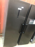 AEG AGB728E5NB - 186cm Freestanding Tall Freezer - Black Steel