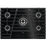 AEG HVB75450IB Gas On Glass Hob With TouchSure 75cm