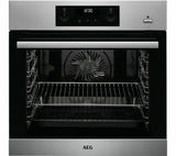 AEG BPS356020M Electric Oven Stainless Steel Auto cleaning 77 litres Pyrolytic
