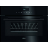 AEG KME761000B Built-In Combination Microwave Oven and Grill in Black