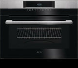 AEG KMK721000M Solo Touch Control 1000w 46L Microwave & Compact Oven wh