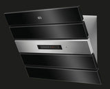 AEG DVK6680HB 60cm Wide Black Glass and Stainless Steel Designer Hood