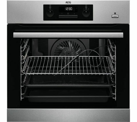 AEG BPS352020M Electric Steam Oven - Stainless Steel