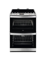 Aeg cib6740acm double electric best sale cooker