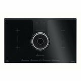 AEG IDK84451IB - 83cm Induction Hob with Integrated Hood - Black - 942 150 636