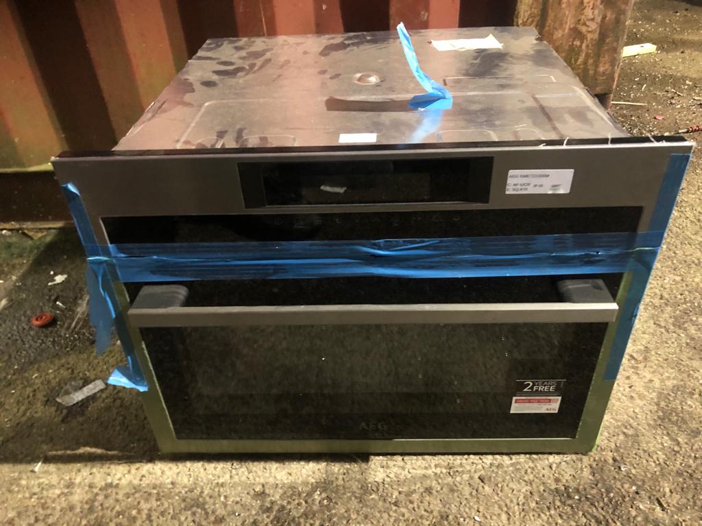 AEG KME721000M 45cm Builtin Combination Microwave Stainless Steel