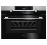 AEG KMK561000M Compact Microwave Combination Oven Stainless Steel