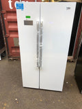 BEKO ASL141W - 90cm American-Style Fridge Freezer - White