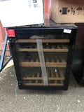 Amica AWC600BL 46 Bottle 60cm Freestanding Wine Cooler - Black