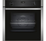 NEFF B4ACF1AN0B - 60cm 'Slide&Hide' Single Electric Oven - Stainless Steel