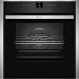 NEFF B57CR22N0B Slide & Hide Electric Single Oven - Stainless Steel