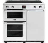 BELLING Gourmet 90Ei Professional Electric Induction Range Cooker Stainless Stee