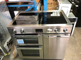 BELLING Gourmet 90Ei - 90cm Induction Range Cooker - Stainless Steel [444444068]