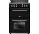 Belling Farmhouse 60E - 60cm Electric Cooker - Black (444444711)
