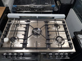 BELLING Gourmet 90G Professional Gas Range Cooker - Stainless Steel