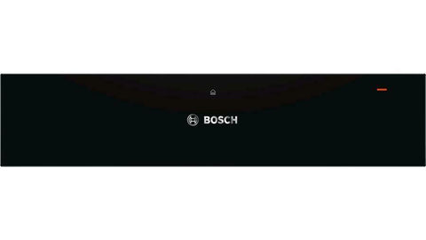 BOSCH BIC630NB1B- 14 cm Black glass front Push to open Warming Drawer