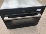 BOSCH Serie 8 CMG633BB1B - 45cm Built-in Combination Microwave – Black