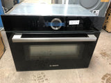 BOSCH Serie 8 CMG633BB1B - 45cm Built-in Combination Microwave – Black