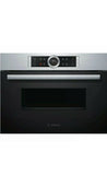 BOSCH Serie 8 CMG633BS1B - 45cm Built-in Combination Microwave - Stainless Steel