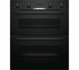 BOSCH NBS533BB0B Electric Built-under Double Oven - Black