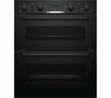BOSCH NBS533BB0B Electric Built-under Double Oven - Black