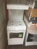 NEW WORLD NW55THLG 55cm Eye Level Freestanding White Gas Cooker High Grill