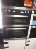 BEKO Select BXTF25300X Electric Built-under Double Oven - Stainless Steel