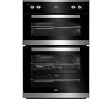 BEKO Select BXTF25300X Electric Built-under Double Oven - Stainless Steel