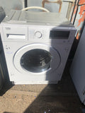 Beko Pro WDIX8543100 Integrated 8/5KG 1400 Spin Washer Dryer White