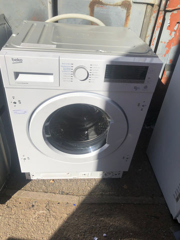 Beko Pro WDIX8543100 Integrated 8/5KG 1400 Spin Washer Dryer White
