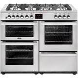 Belling Cookcentre 110DFT Professional Stainless Steel 110cm Dual Fuel Range Coo