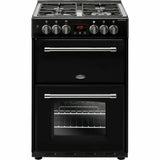 Belling Farmhouse60DF Free Standing A/A Dual Fuel Cooker with Gas Hob 60cm