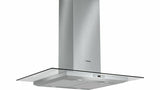 Bosch DIA098E50B Serie 6 Island cooker hood 90 cm clear glass extractor