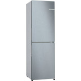 Bosch KGN27NLFAG 255 Litre 50/50 Freestanding Fridge Freezer - Stainless Steel