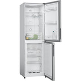 Bosch KGN27NLFAG 255 Litre 50/50 Freestanding Fridge Freezer - Stainless Steel