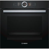 Bosch Series 8 HBG6764B6B 60cm Built-in Single Oven Black