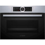 Bosch CBG675BS1B Serie 8 Built In 60cm A+ Electric Single Oven Brushed Steel