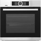 Bosch HBG6764S6B Serie 8 Built In 60cm Electric Single Oven - Brushed Steel
