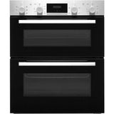 Bosch NBS113BR0B Serie 2 Built Under 59cm A/B Electric Double Oven Stainless