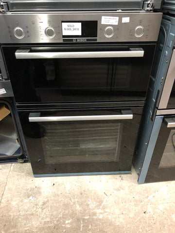 Bosch MBS533BS0B Electric Double Oven Stainless Steel Safeer