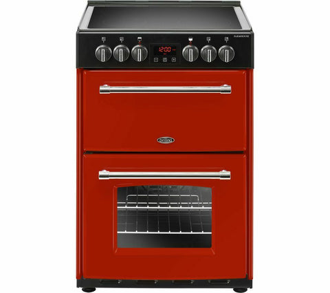 Belling Farmhouse 60E - 60cm Electric Cooker - Red (444444712)