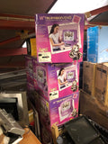 Bratz P4FFA06 - Vintage CRT Big Box Retro Television TV Remote DVD - Purple