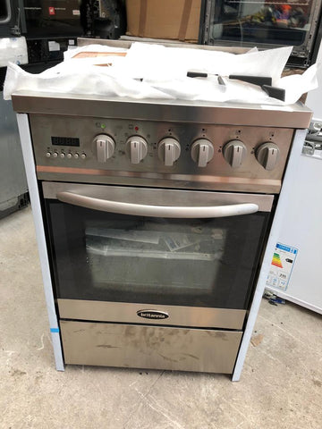 Britannia Delphi PRO 60 DF STA - 60 cm Dual Fuel Cooker - Stainless Steel