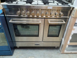 Britannia Q-Line RC-9TG-QL - 90cm Dual Fuel Range Cooker - Stainless Steel