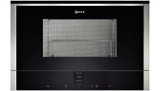 NEFF C17GR00N0B Built-in Microwave with Grill - Stainless Steel