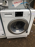 CDA CI926 7kg Wash 4kg Dry 1200rpm Integrated Washer Dryer - White