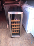 CDA FWC303SS - 30cm 20 Bottle Under Counter Wine Cooler - Stainless steel